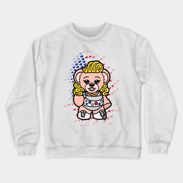 Younamit! Wrestler #1 Crewneck Sweatshirt by younamit